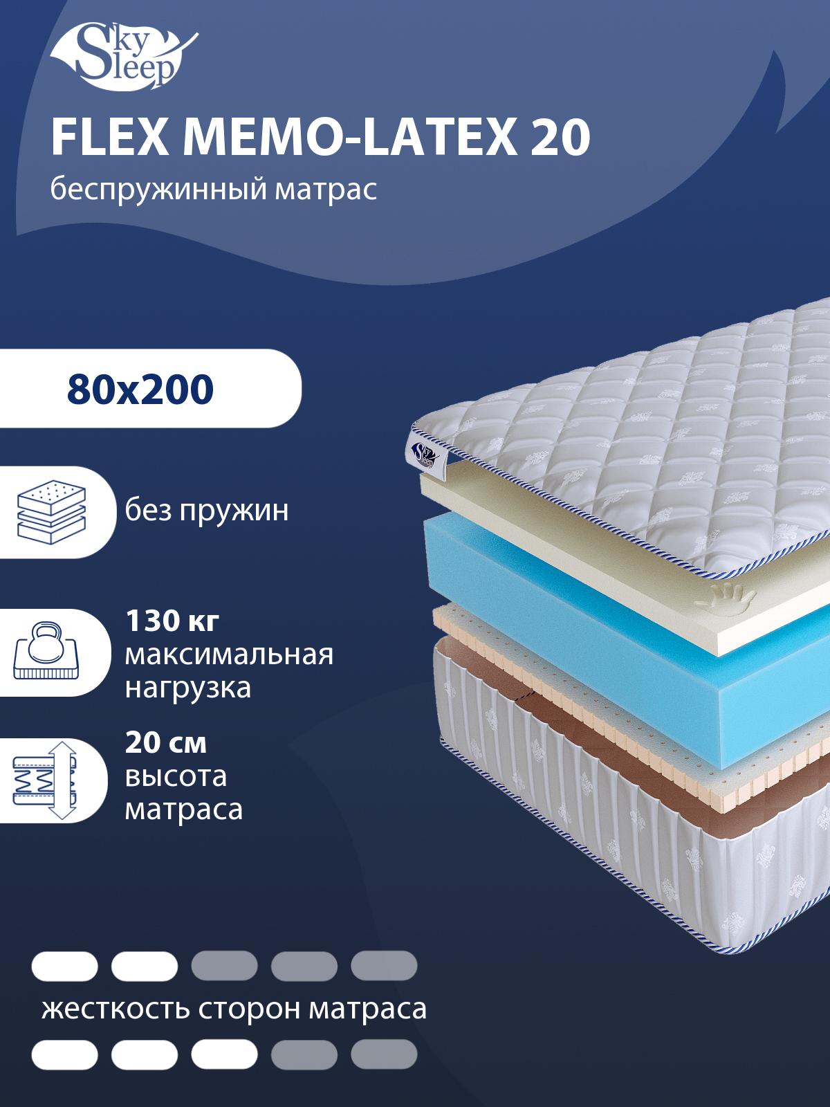 Матрас SkySleep Flex Memo-Latex 20