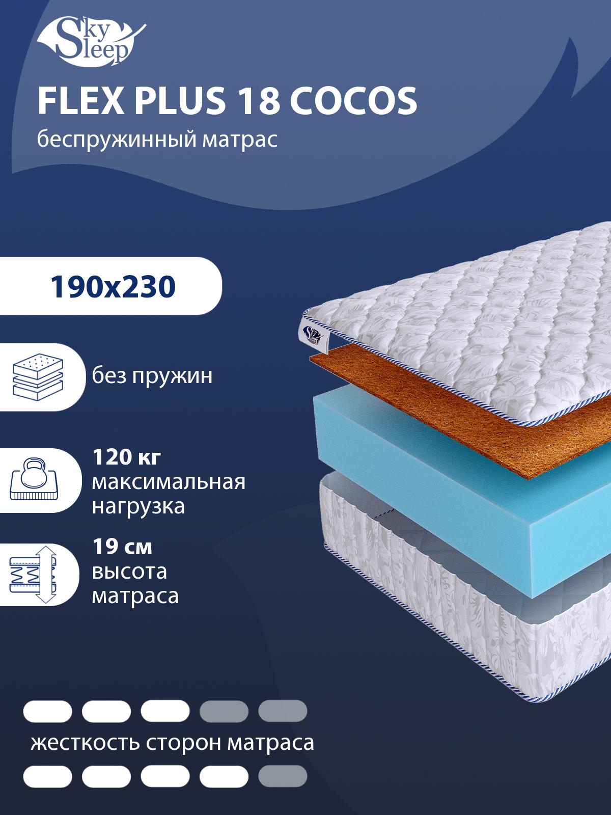 Матрас SkySleep Flex Plus 18 Cocos