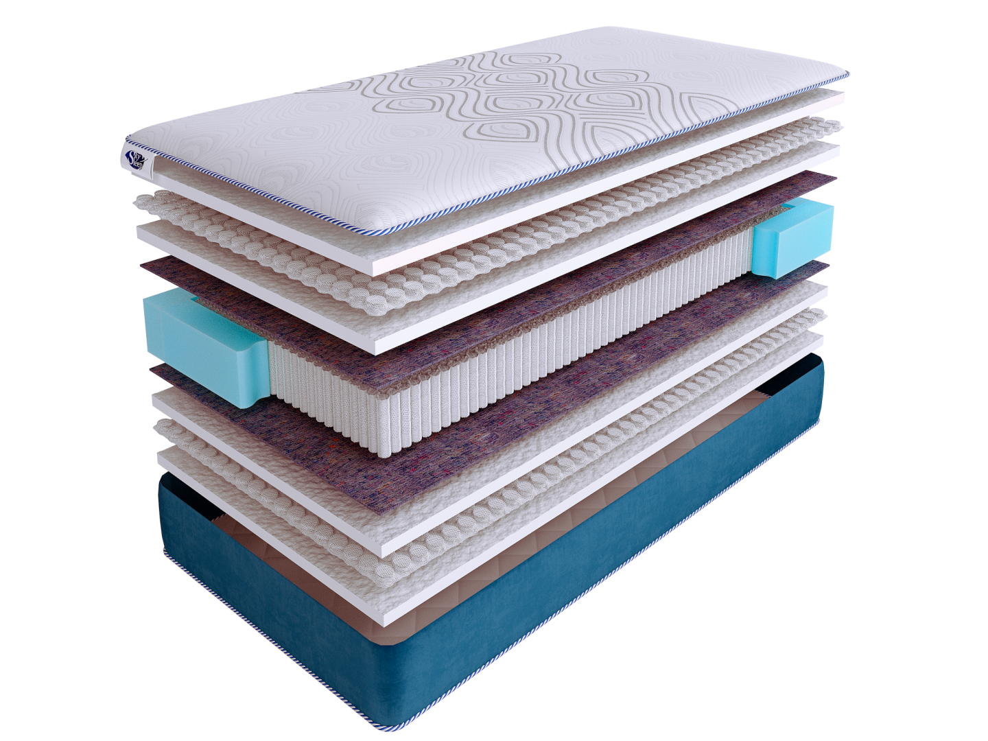 Матрас SkySleep SUNRISE NANO Holo S2000 фото 2