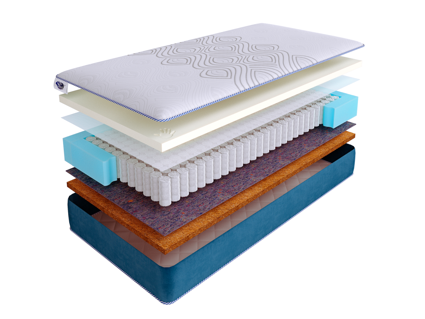 Матрас SkySleep SUNRISE Memo Cocos S500 фото 2