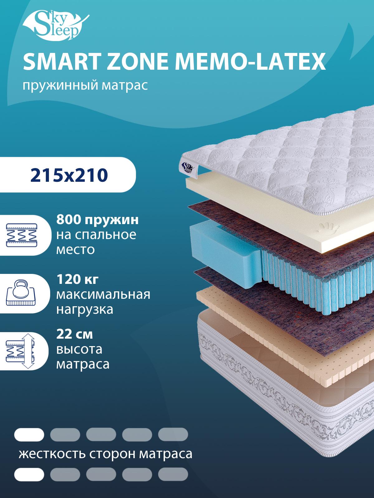 Матрас SMART ZONE Memo-Latex