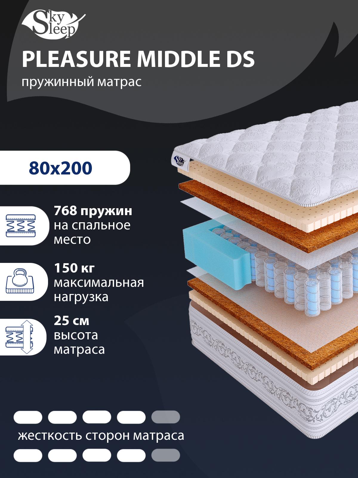 Матрас SkySleep PLEASURE MIDDLE DS