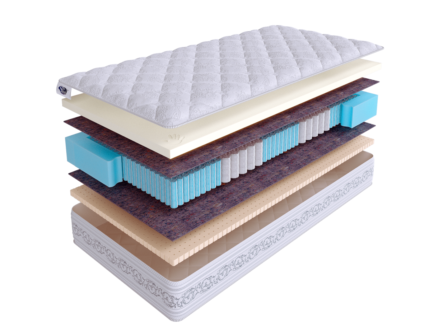 Матрас REAL ZONE Memory-Latex фото 2