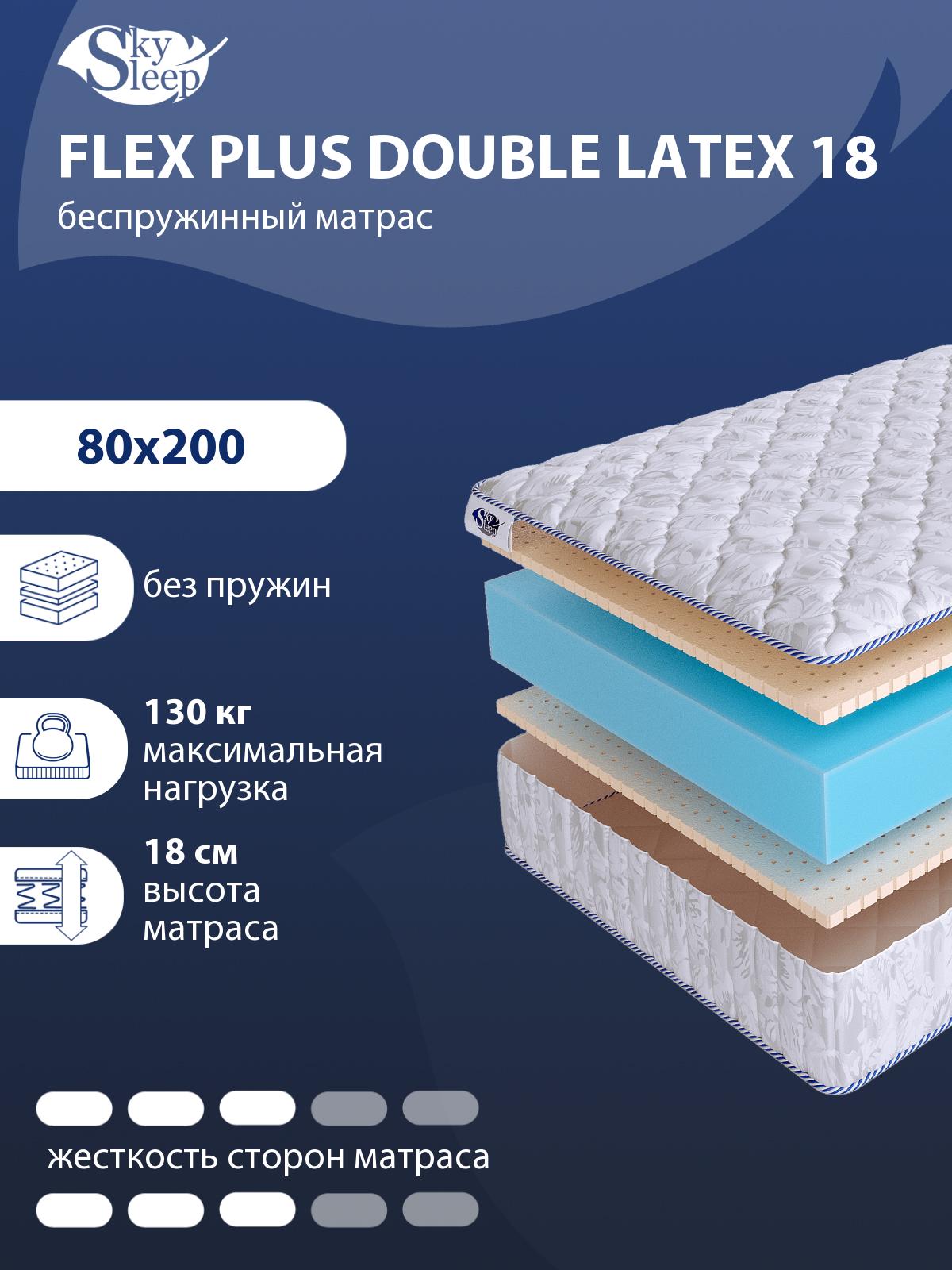 Матрас SkySleep Flex Plus Double Latex 18