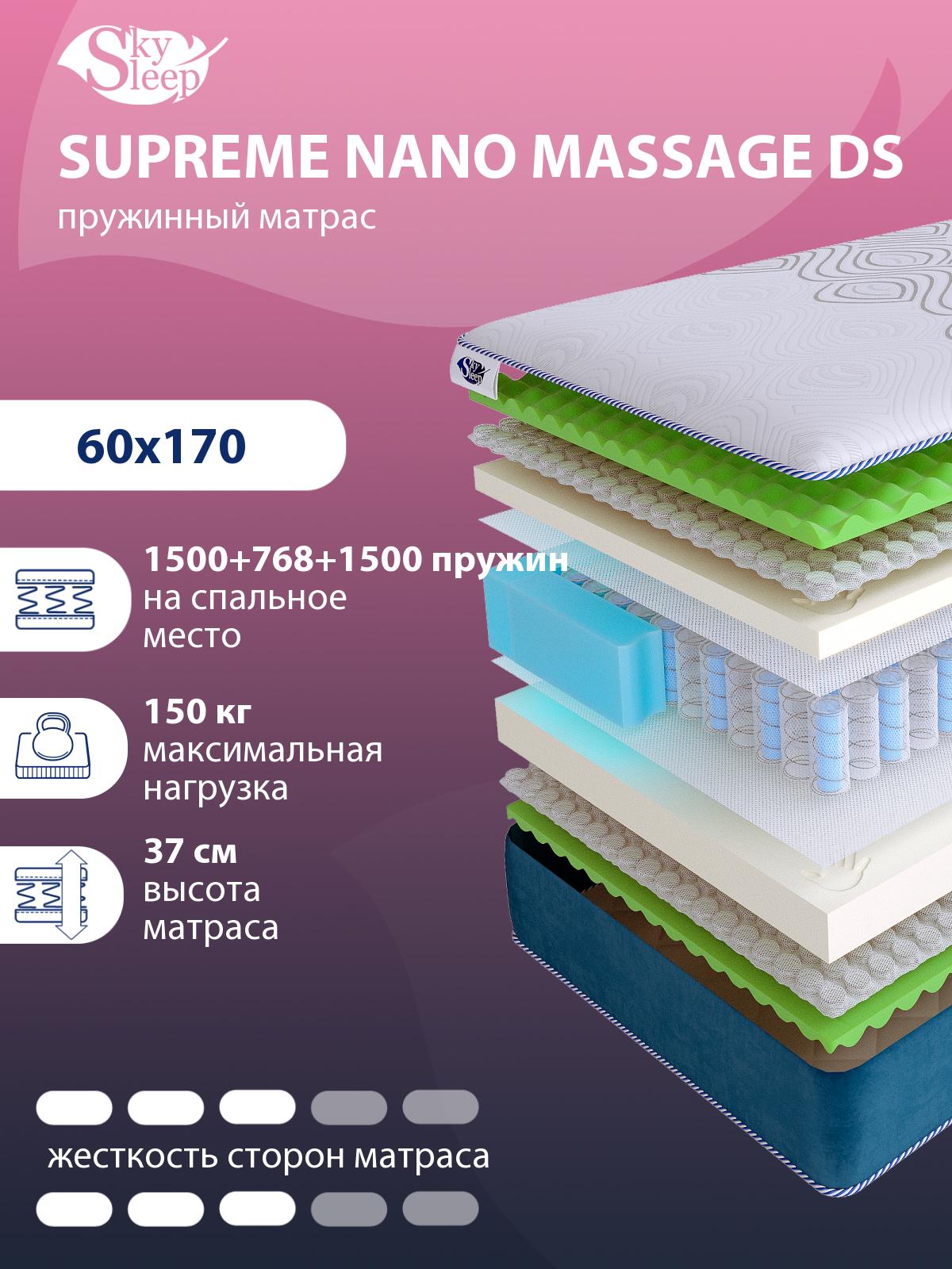 Матрас SkySleep SUPREME NANO MASSAGE DS