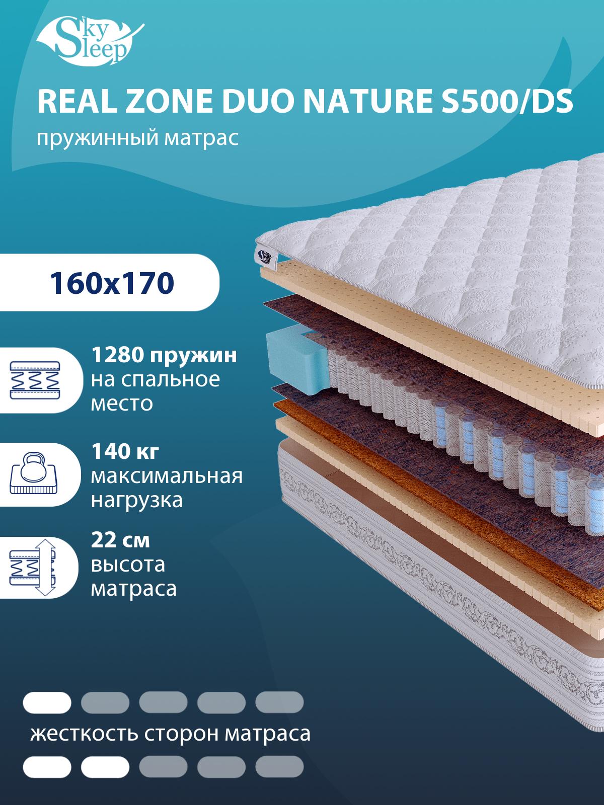 Матрас Real Zone Duo Nature S500/DS